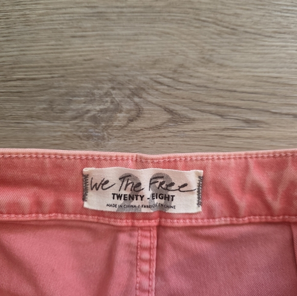 NEW Free People We The Free Float On Flare Size 28 Prairie Pink Bell Bottom - Picture 9 of 10